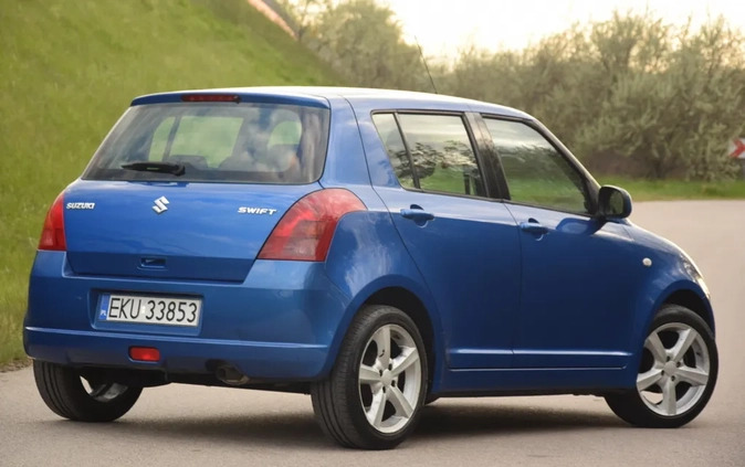 Suzuki Swift cena 12900 przebieg: 193000, rok produkcji 2007 z Kutno małe 631